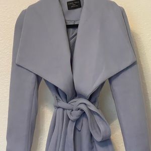 Boutique blue gray jacket